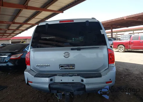 2012 Nissan Armada Sv z USA, uszkodzony, nr VIN 5N1AA0ND0CN600727